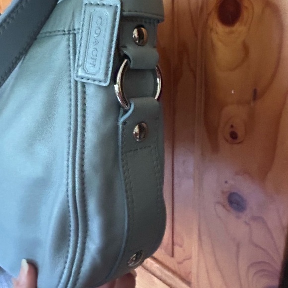 Coach Legacy Crossbody Bag | Sky Blue Leather | Vintage 2009 - Picture 13 of 16